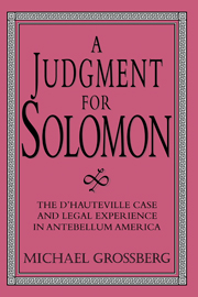 A Judgment for Solomon