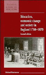 Education, Economic Change and Society in England 1780–1870