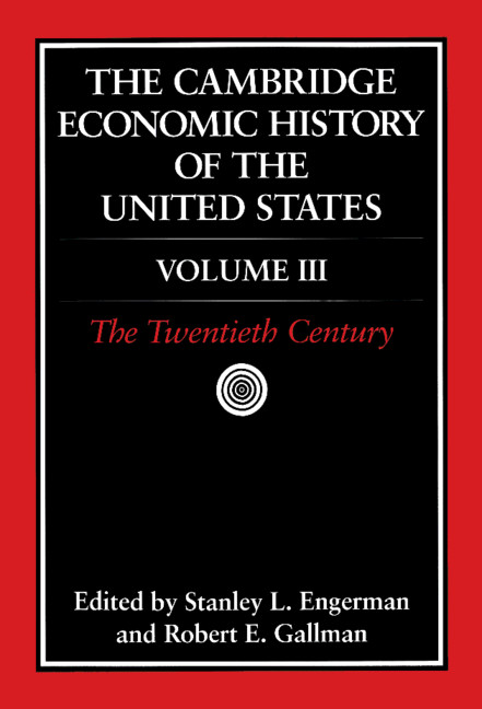 The Cambridge Economic History of the United States