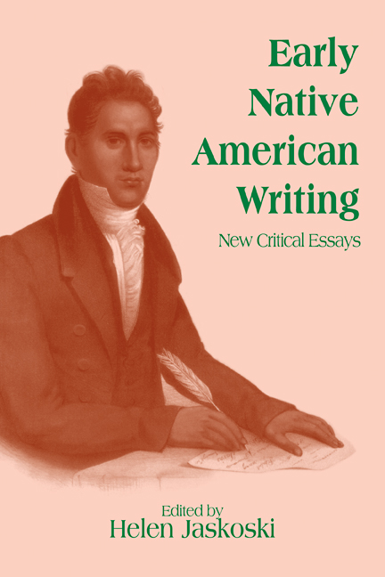 early-native-american-writing