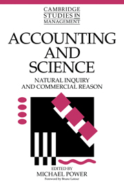 Accounting and Science