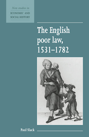 The English Poor Law, 1531–1782