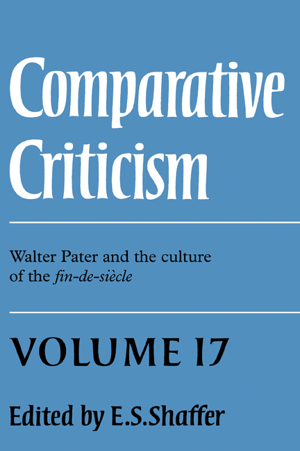 Comparative Criticism