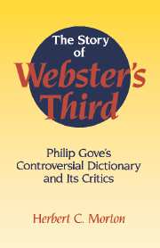 The Story of Webster's Third