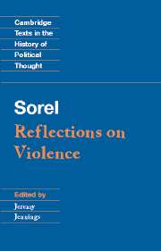 Sorel: Reflections on Violence