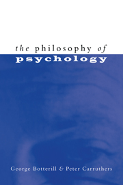 The Philosophy of Psychology