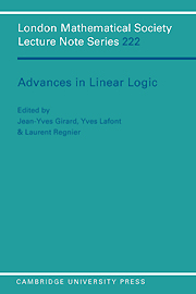 Advances in Linear Logic