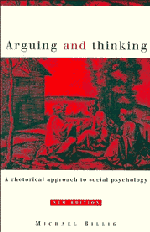 Arguing and Thinking