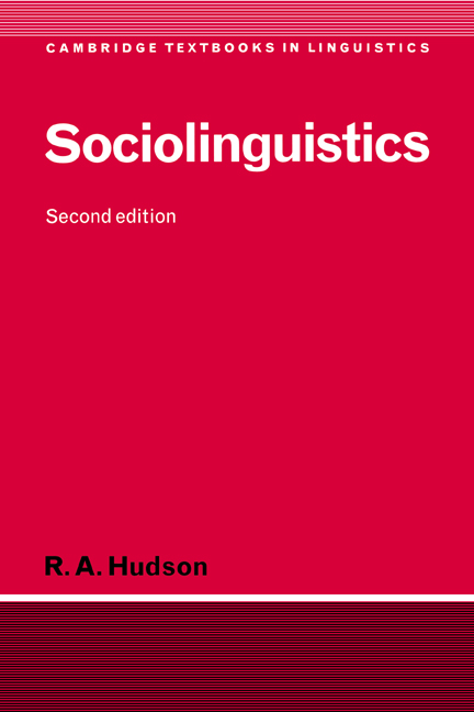 sociolinguistics dictionary