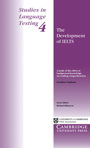 The Development of IELTS 