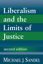 Liberalism and the Limits of Justice