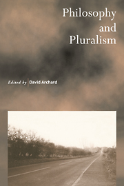 Philosophy and Pluralism