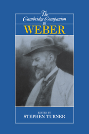 The Cambridge Companion to Weber