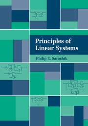 Principles of Linear Systems | Control systems and optimization