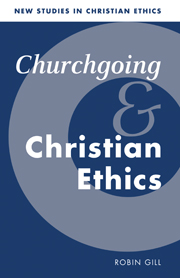 Churchgoing and Christian Ethics