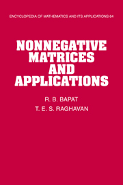 Nonnegative Matrices and Applications