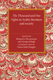 The Thousand and One Nights in Arabic Literature and Society