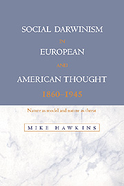 Social Darwinism in European and American Thought, 1860–1945