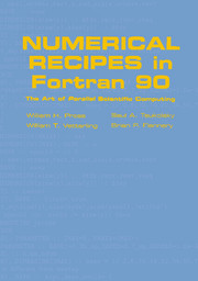 Numerical recipes fortran 90 art parallel scientific computing