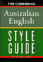 The Cambridge Australian English Style Guide