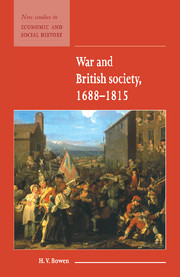 War and British Society 1688–1815