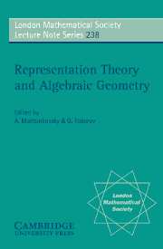 Representation Theory and Algebraic Geometry