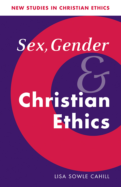 Sex Gender And Christian Ethics