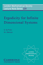 Ergodicity for Infinite Dimensional Systems