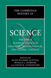The Cambridge History of Science