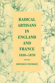 Radical Artisans in England and France, 1830–1870