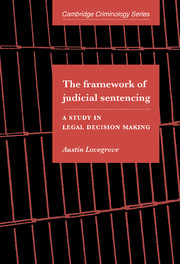 The Framework of Judicial Sentencing