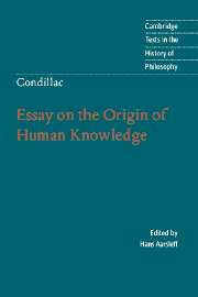 Condillac: Essay on the Origin of Human Knowledge