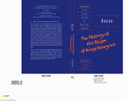 Bacon: The History of the Reign of King Henry VII and Selected Works