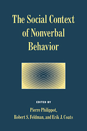 The Social Context of Nonverbal Behavior