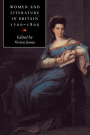 Women and Literature in Britain, 1700–1800