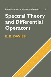 Spectral Theory and Differential Operators