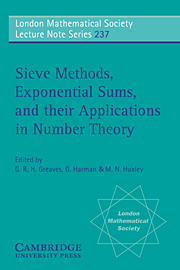 Sieve Methods, Exponential Sums, and their Applications in Number Theory
