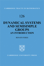 Dynamical Systems and Semisimple Groups