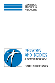 Persons and Bodies