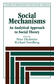 Social Mechanisms