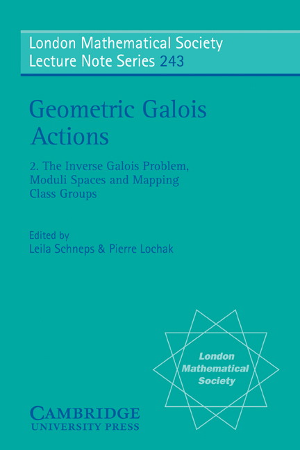 Geometric Galois Actions