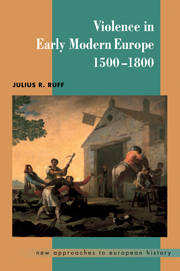 Violence in Early Modern Europe 1500–1800