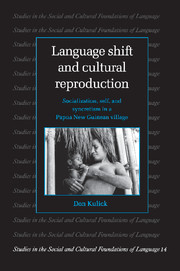 Language Shift and Cultural Reproduction