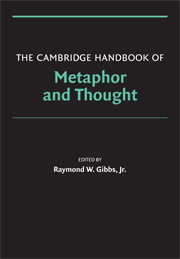 The Cambridge Handbook of Metaphor and Thought