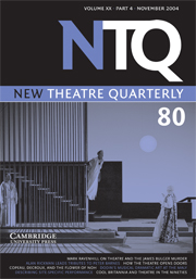 New Theatre Quarterly