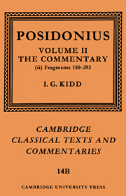 Posidonius: Fragments