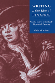 Writing and the Rise of Finance