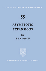 Asymptotic Expansions