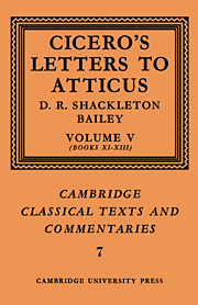 Cicero: Letters to Atticus