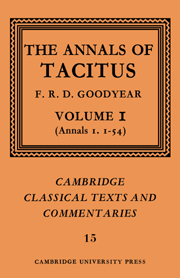 The Annals of Tacitus